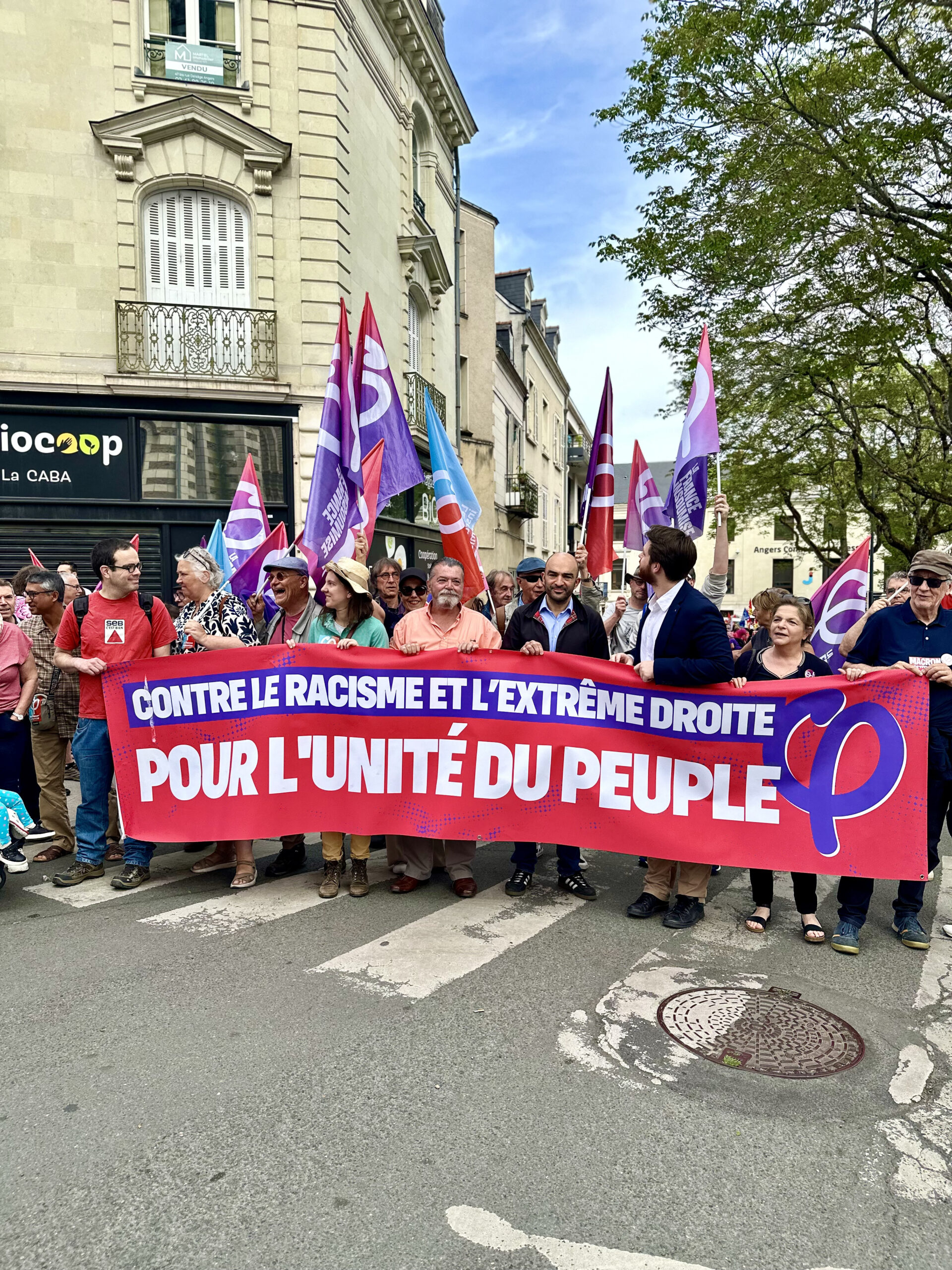 Mobilisation du 1er mai à Angers